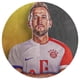 thumbnail image 3 of Alfombra Redonda Desmarcar Temática Harry Kane 60cm, 3 of 6