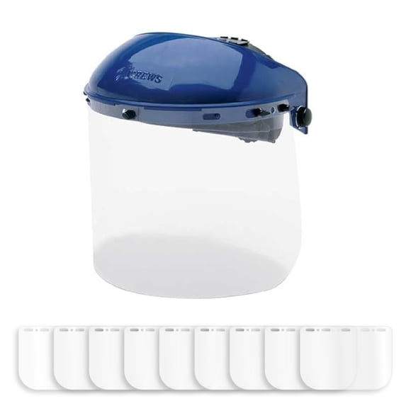 Face Shield Visor CHAOS Moto 10 Clear + 1 paquete de casco