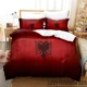 thumbnail image 1 of Republika Shqiptare Bedding Set Duvet Cover Bed Set Quilt Cover Pillowcase Comforter Boys Adult Bedding Bed Sheets, 1 of 5