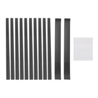 Bothyi - Soporte De Pared Para Cápsulas De Café, 10 Piezas, Con Adhesivos, Para Cocina, Color Negro