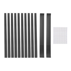 Bothyi - Soporte De Pared Para Cápsulas De Café, 10 Piezas, Con Adhesivos, Para Cocina, Color Negro