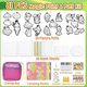 thumbnail image 2 of JMMICO 81 PCS 3D Art Paint Puff Set, Mess-Free Crafts for Kids, 2 of 3
