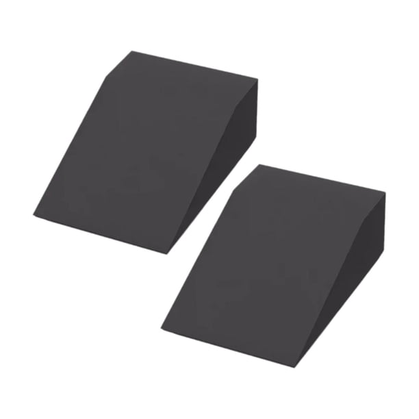 Bloque de cuña de 2 piezas de cuclillas EVA Foam Wedge Mejora de la movilidad Balance de la placa de inclinación del pie sin deslizamiento Tablero de