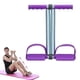 thumbnail image 1 of Cuerda de tracción con resorte doble para abdominales, tensión elástica, pedal de fitness, equipo para abdominales, ejercitador de piernas, recortador de abdomen, entrenamiento de adelgazamiento, cult, 1 of 8