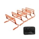 thumbnail image 2 of Juego de 5 Vallas de Agilidad para Entrenamiento de Velocidad Y Agilidad, Altura Ajustable para Fútbol, ​​deportes Al Aire Libre Y Ejercicios de Pies. Naranja, 2 of 5