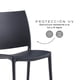 thumbnail image 2 of Silla de Exterior Polipropileno - Negro, 2 of 3