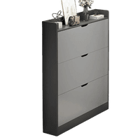 Angeles Del Hogar - Zapatero Delgado Moderno – Gris Cielo