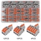 thumbnail image 2 of Conectores De Cable De Palanca De 26 Piezas Conectores De Cable Rápido De 1 Entrada 2 Salid, 2 of 8