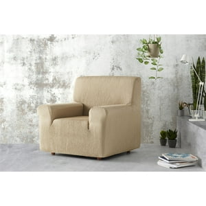 Zahr - Fundas Jacquard Elastica 1 Cuerpo Teide Lino