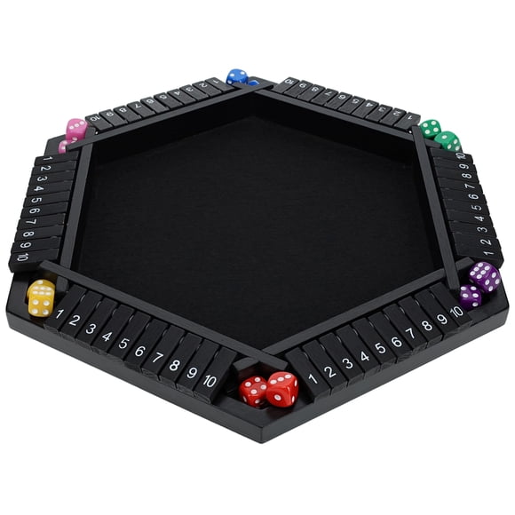 Juego de mesa Shut The Box Pacific Shore Games 35 cm para 6 jugadores