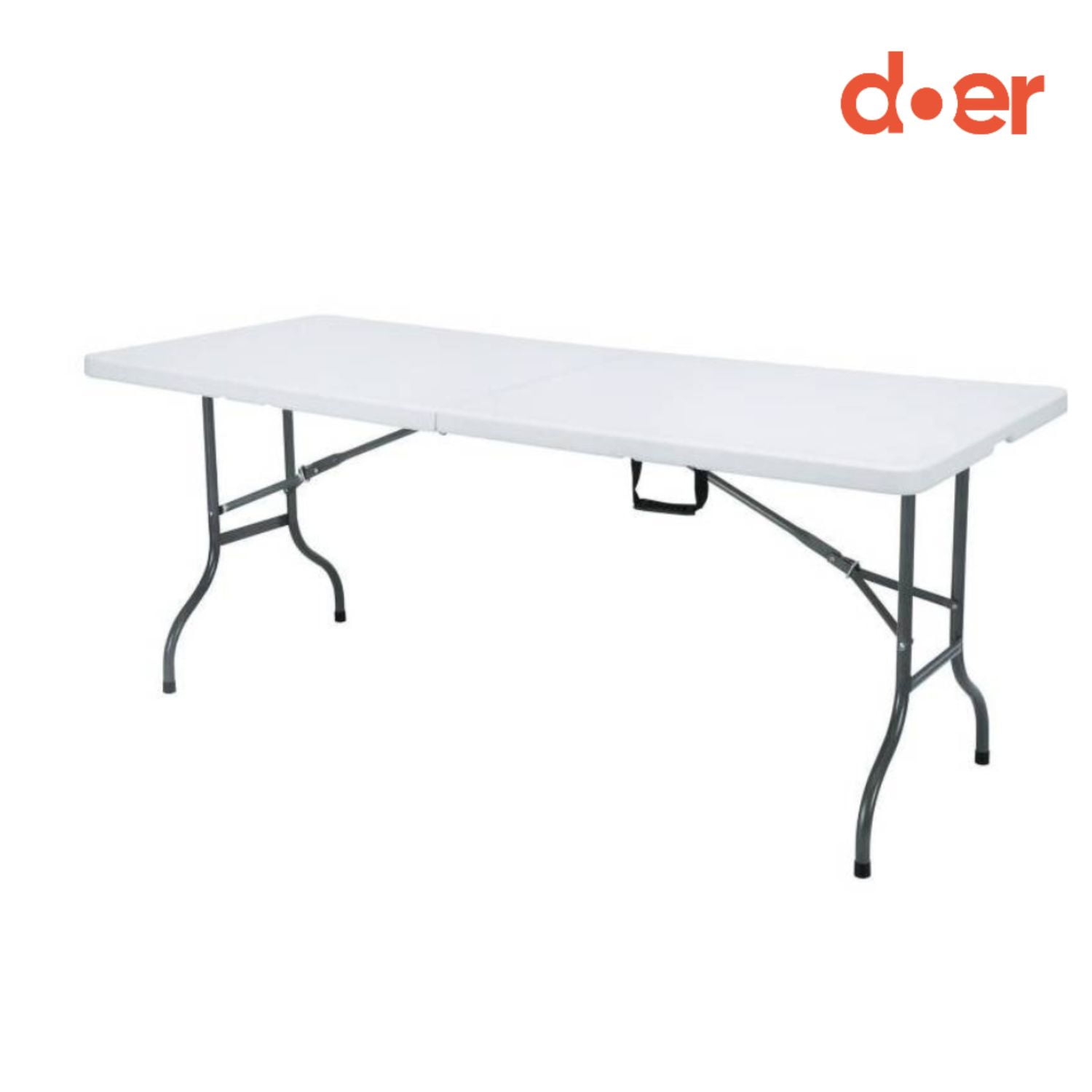 Doer - Mesa Plegable 180x74cm Tipo Maleta