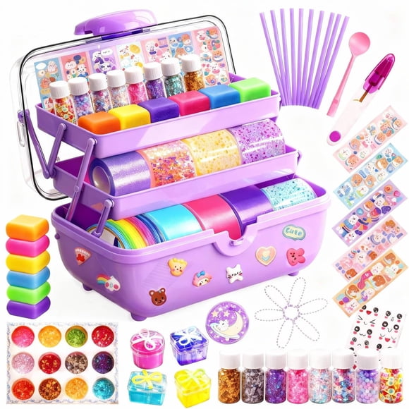 Kit de Manualidades con Cinta Nano para Hacer Burbujas ZiZa para Niños de 4 a 9 Años