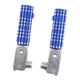 thumbnail image 4 of 2 Piezas De Estriberas Traseras Para Motocicleta, Reposapiés, Accesorios, Piezas De Repuesto, Color Azul, 4 of 5