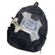 thumbnail image 1 of Mochila Sanmu Hello Kitty de piel sintética vaquera negra, 1 of 4