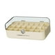 thumbnail image 1 of Vitrina Multiusos Para Pendientes, Porta Collares, Doble Capa Para Anillos, Color Beige, 1 of 5