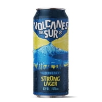 Cerveza Lager Strong Volcanes Del Sur 6.5° Lata