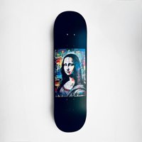 Colateral - Cuadro Mural Tabla Skate Monalisa