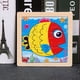 thumbnail image 1 of 11*11cm/4.33*4.33in 1pcs Wooden Jigsaw Puzzles, Children's Animal Puzzles Educational Early Education Cartoon Plane Jigsaw Puzzle Toys, For Children Kids, 1 of 3
