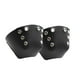 thumbnail image 2 of 1 Par De Protectores De Dedos De Patines Para Exteriores De Cuero Artificial Desmontable Accs Negro, 2 of 5