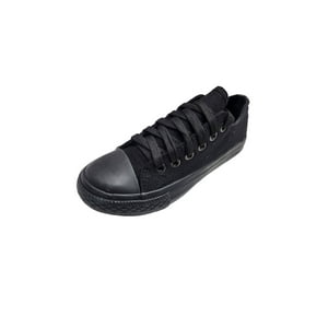 Vinnys Outlet - Zapatilla Lona Negro Niño