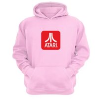 Genérico - Polerón Canguro Atari Rosa Talla M Unisex