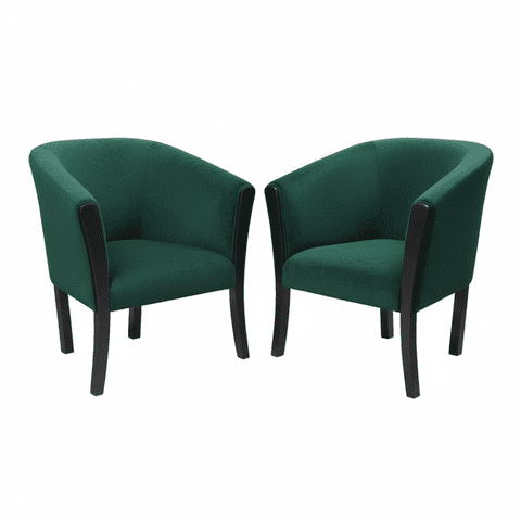 Muebles New - Sitiales Americano Verde Felpa