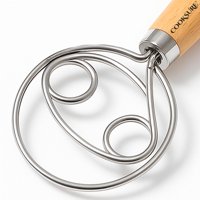 Batidor De Masa Cooksure Danish Para Pan De Masa Madre, 33 Cm, Acero Inoxidable