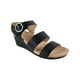 thumbnail image 2 of Sandalia Life Stride Mujer Muse negro 39, 2 of 6