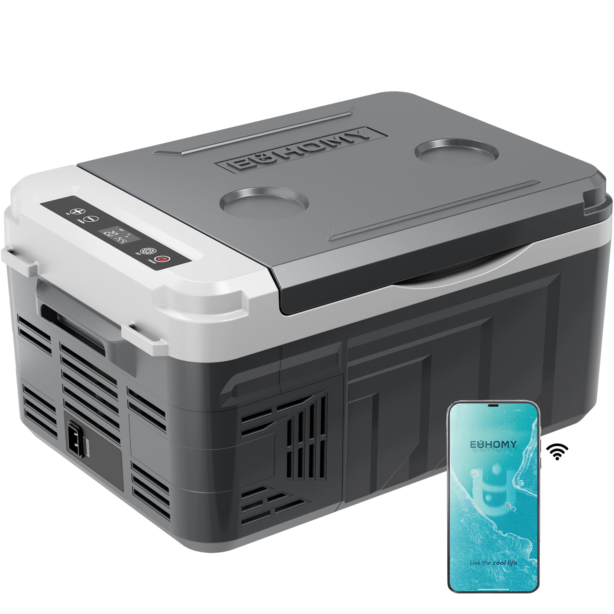 Refrigerador Eléctrico Con Compresor Euhomy 12v 10l