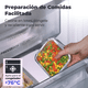 thumbnail image 2 of Contenedor envase aluminio C30 con tapa 20u, transparente, 2 of 3