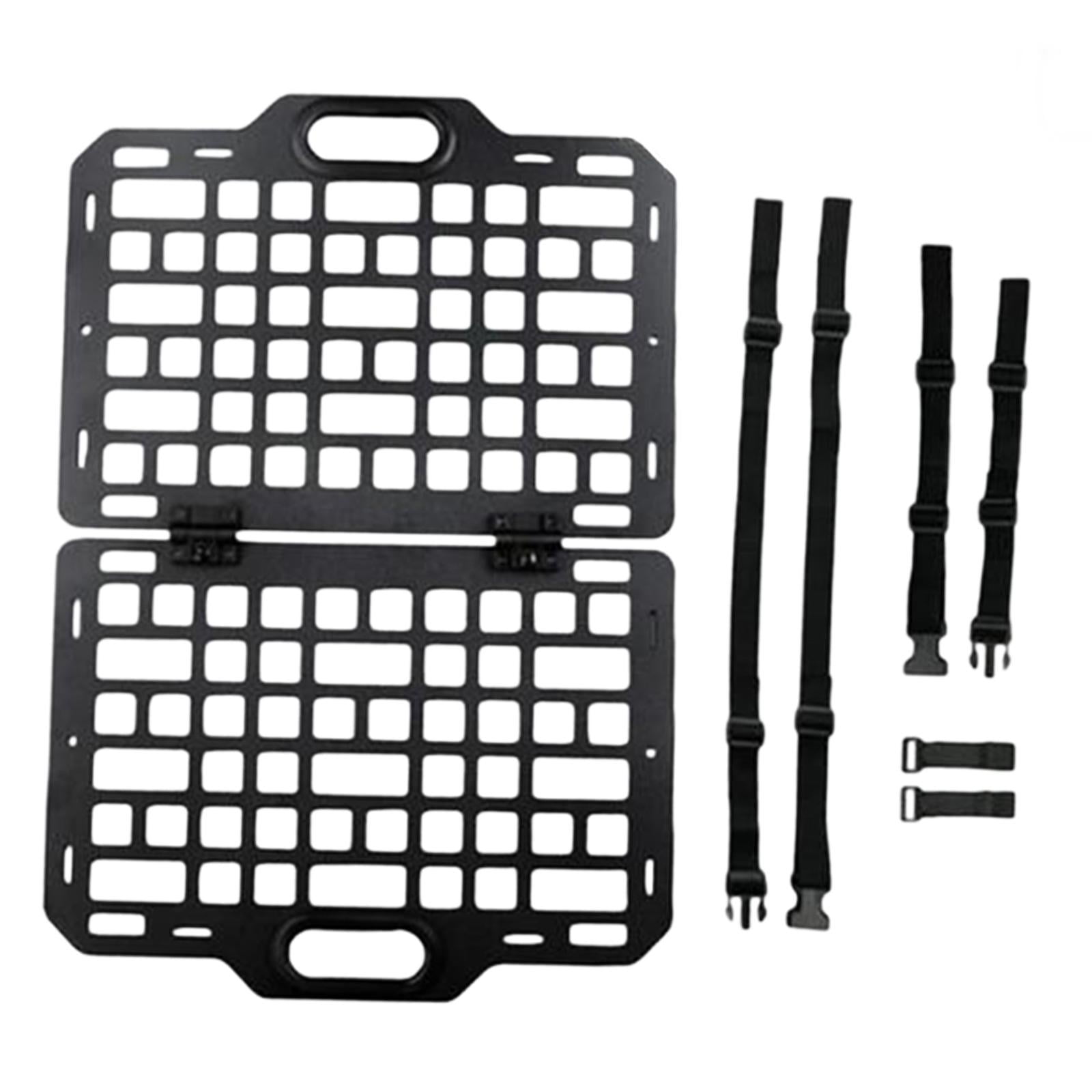 Ioensy - Organizador De Asiento Trasero De Vehículos, Panel Molle, Almacenamiento Modular Para Automoción