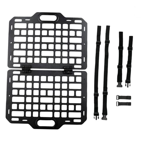 Ioensy - Organizador De Asiento Trasero De Vehículos, Panel Molle, Almacenamiento Modular Para Automoción