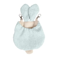 Ioensy - Cama Hamaca Para Animales Pequeños Cómoda Cálida Para Conejillos De Indias Ventilación Acogedora Azul