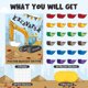 thumbnail image 3 of WERNNSAI Juego de fiesta de cumpleaños de construcción con excavadora, 3 of 3