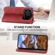 thumbnail image 3 of Funda Flip FOXDOCK para iPhone 17 Pro Max , Estilo Billetera con Diseño Rombo, Correa de Mano y Soporte, Uso Diario, 3 of 6