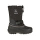 thumbnail image 2 of Botas de nieve de invierno Kamik Waterbug 5 para niños, impermeables, negras, 2 of 7