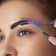 thumbnail image 2 of Tijeras De Acero Inoxidable De Color Para Cejas Con Peine, Tijeras Para Recortar Cejas, Herramienta De Maquillaje Para Recortar Cejas, Peine, 2 of 5
