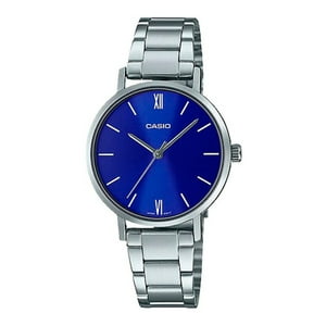 Reloj Analogo Plateado Casio Ltp-Vt02D-2A