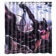 thumbnail image 1 of Cortina de ducha Catwoman, juego de cortinas de baño con ganchos, tamaño 66 x 72 pulgadas, 1 of 3