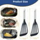 thumbnail image 3 of Utensilios de cocina antiadherentes de nailon negro con espátulas para pescado KSENDALO (paquete de 2), 3 of 3