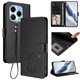thumbnail image 2 of Funda de Gato tipo Libro para Infinix Note 40X 5G, Negro, 2 of 6