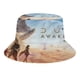 thumbnail image 1 of Duna Sombrero bucket para adultos, gorra de protección solar, sombrero de pescador plegable para viajes al aire libre, pesca y actividades de verano, 1 of 6