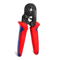 Genérico - Crimpadora De Terminales Kit 2000 Piezas Pinza Crimpadora, Color Rojo Y Negro