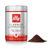 Café Molido Illy Moka 100% Arabica Classico, Tostado Medio