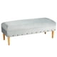 thumbnail image 2 of Banqueta Provenza Tachas 2c Felpa 04 Gris, 2 of 2