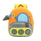 thumbnail image 2 of 2-4 years old kids engineering backpack cartoon excavator backpack plush kids small school bag toy backpack, 2 of 3