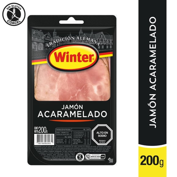 Jamón Acaramelado, 200 gr