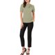 thumbnail image 2 of INSPIRE CHIC Blusas de Mujer de Color Sólido con Lazo en el Cuello, Mangas Cortas, para Regreso a Clases y Trabajo, Verde Matcha Talla S, 2 of 5