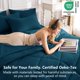 thumbnail image 3 of Juego de ropa de cama CozyLux Queen 7 piezas Lyons Blue, 3 of 9