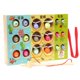 thumbnail image 1 of Coger Gusanos Juguetes De Madera Juego De Pesca Juguetes Educativos Para Ni?os Montessori, 1 of 5